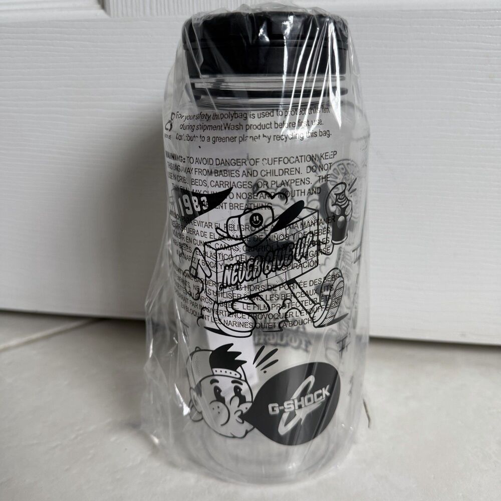 Casio G-SHOCK Water Bottle - Rare and Authentic Promotional Item